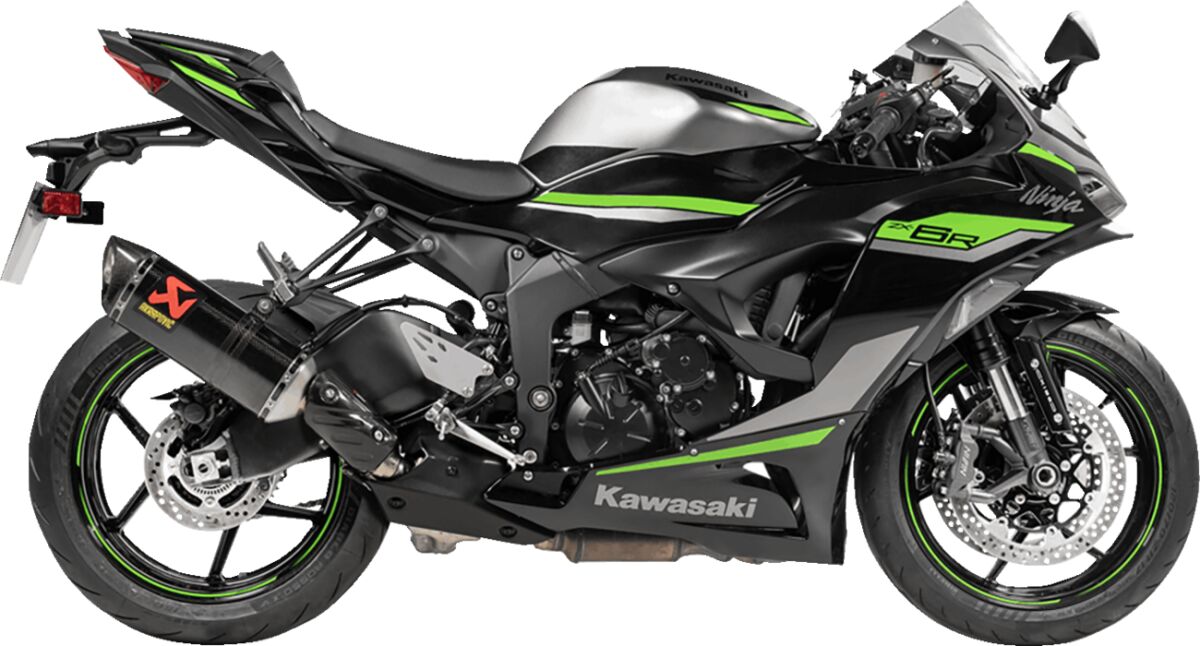 Potter gate til Kawasaki ZX-6 R 600 — Akrapovic S-K6SO7-HZC/3
