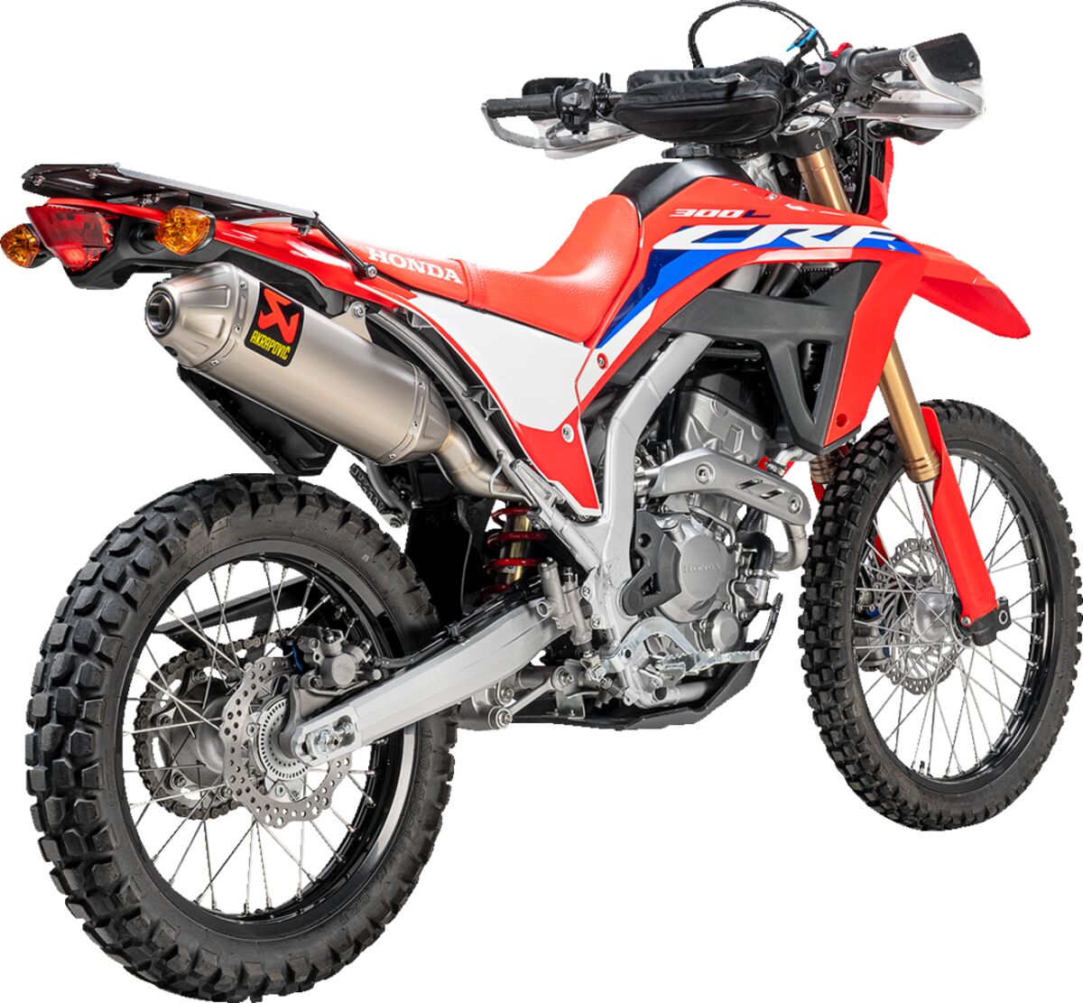 Eksosrør og samlerør gate til Honda CRF 300 L — Akrapovic E-H3SO1