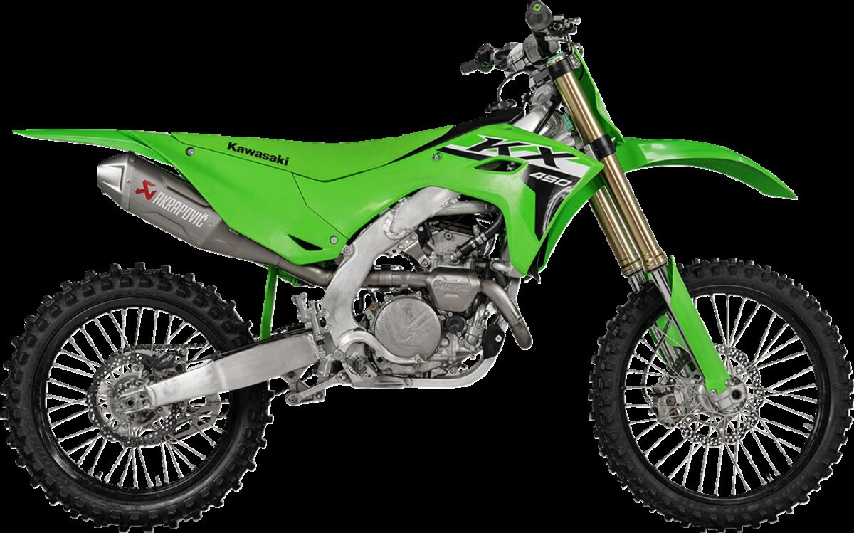 Komplette eksosanlegg offroad til Kawasaki KX 450 — Akrapovic S-K4MET9-FDHLTA