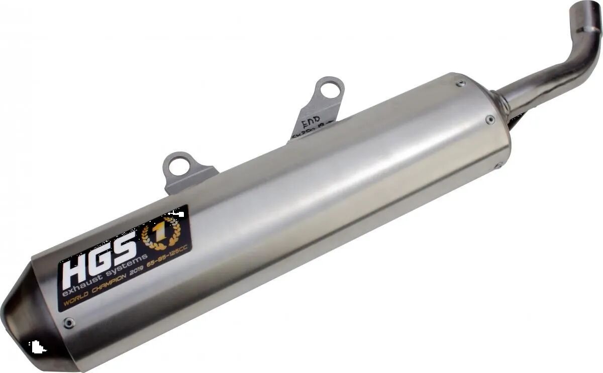 Komplette eksosanlegg offroad til Kawasaki KX 85 17/14 — HGS KT-802-SSG