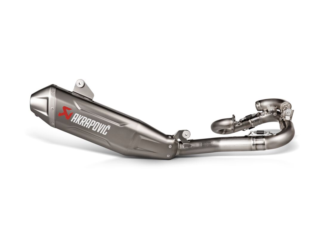 Komplette eksosanlegg offroad til Yamaha YZ 450 F — Akrapovic S-Y4MET17-FDHLTA