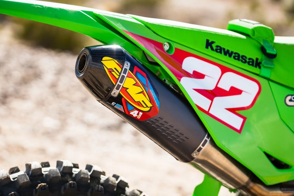Potter offroad til Kawasaki KX 250 — FMF 042394