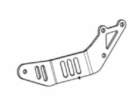 Eksos reservedeler til Yamaha — Akrapovic P-X279