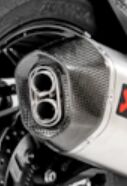 Eksos tilbehør til Kawasaki KLZ 1000 ABS — Akrapovic V-EC332