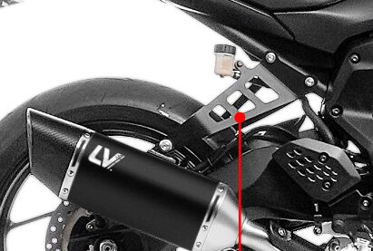 Eksos tilbehør til Yamaha MT-07 ABS — Leovince 80070