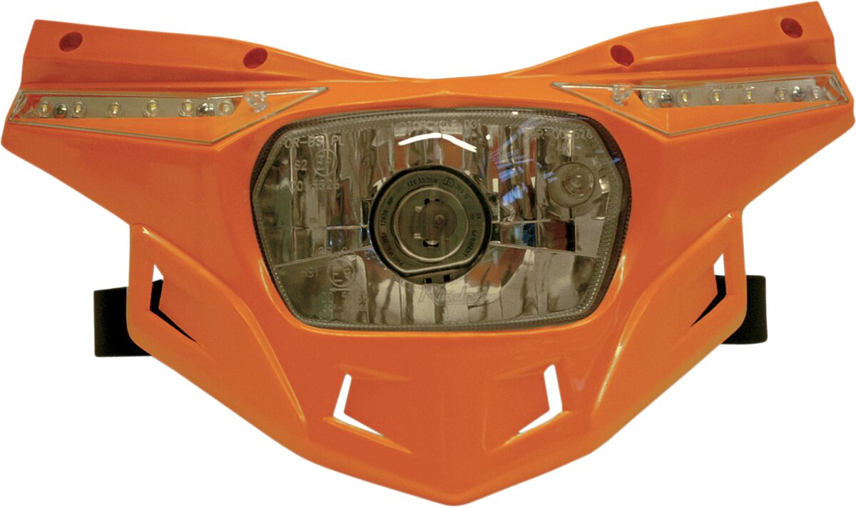 Hovedlys, Stealth Replacement Lower-Part (12V/35W & Led) Ktm-Orange — UFO PF01714#127