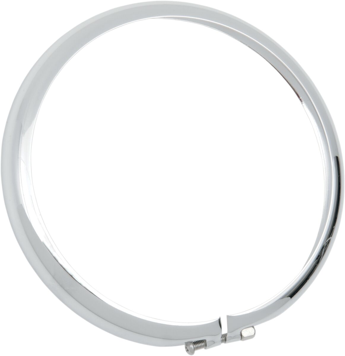 Hovedlys, Replacement Chrome Trim Ring For Bottom-Mount Headlight 5.75" PE:20010553 — Drag Specialties 20-6002R