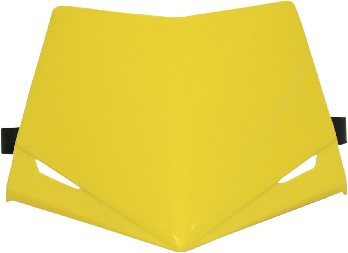 Hovedlys, Stealth Replacement Upper Plastic Rm-Yellow — UFO PF01713#102