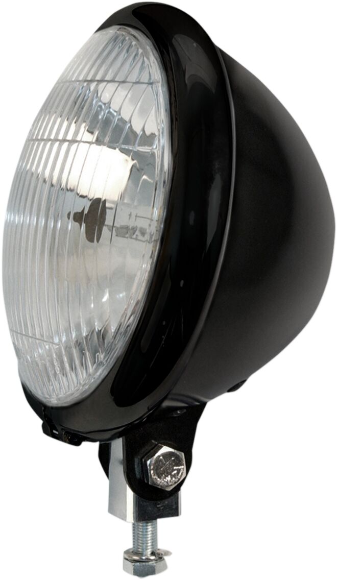 Hovedlys, Headlight Bates Style 5 3/4" — Emgo 66-84151BSD