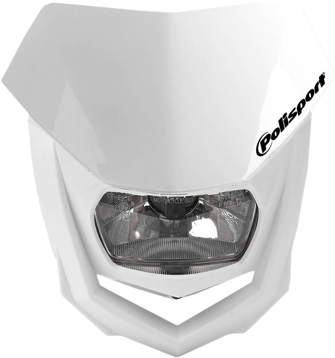 Hovedlys, Halo Halogen Headlight Approved 12V/35/5W White — Polisport 20011303