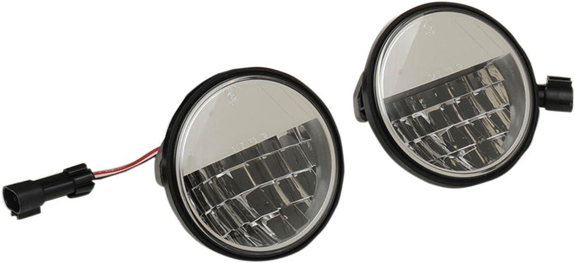 Hovedlys, Lamps Passing 4.5" LED Reflector Style Premium — Drag Specialties 0553024