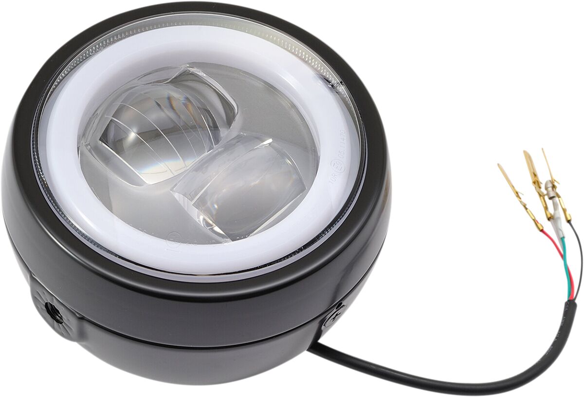 Hovedlys, LED Headlight CAPSULE120 Side — Daytona 88633