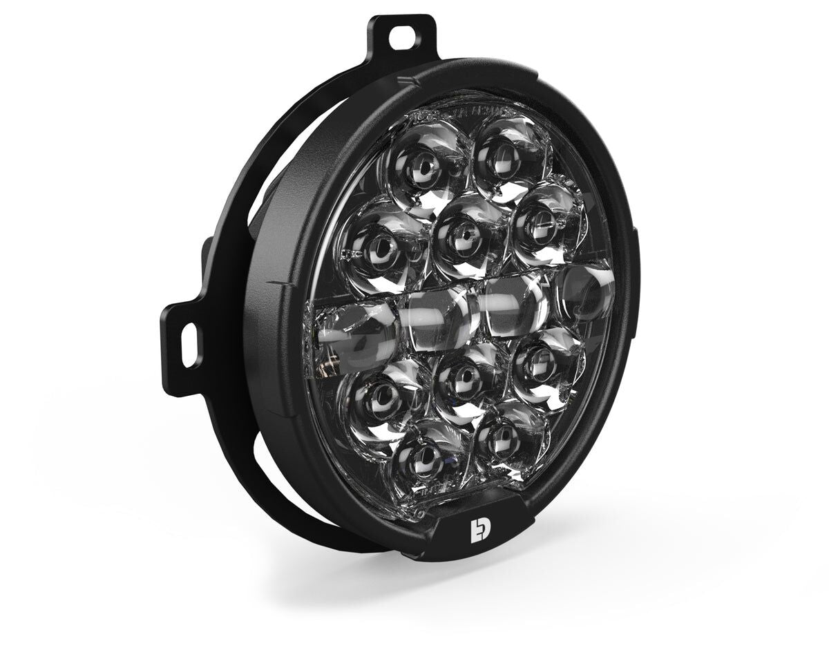 Hovedlys, Destroyer Headlight Single Kit 81-24 Road Glide — Denali DNL.D14.10100.K