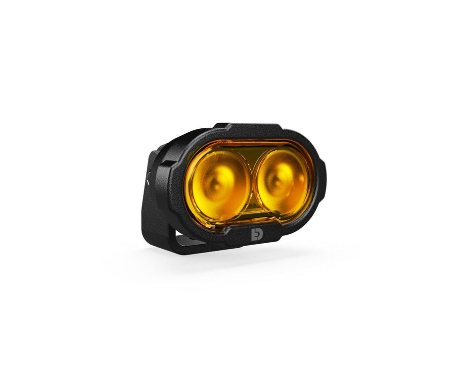 Hovedlys, DL2 Light Pod Flood Amber — Denali DNL.DL2.050.A