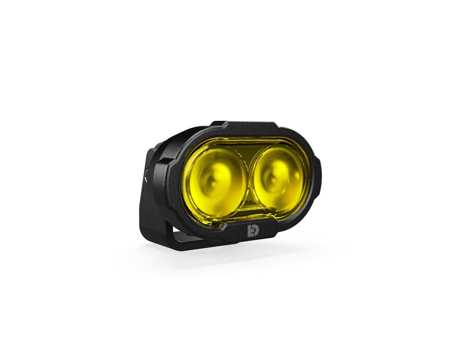 Hovedlys, DL2 Light Pod Flood Yellow — Denali DNL.DL2.050.Y