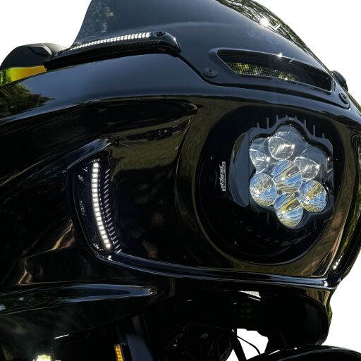 Hovedlys til Harley-Davidson FXLRST 1923 ABS — Custom Dynamics SD2-LRST-W-ECE