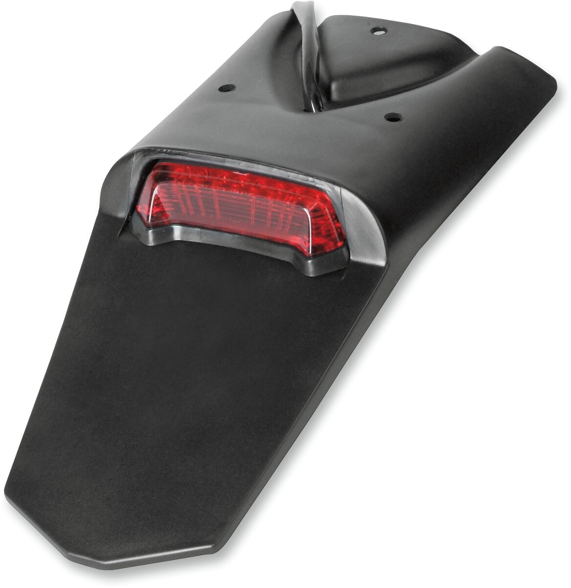Baklys, Phantom License Plate Holder W/ Led-Taillight (E11 & Dot) Black — UFO PP01218#001