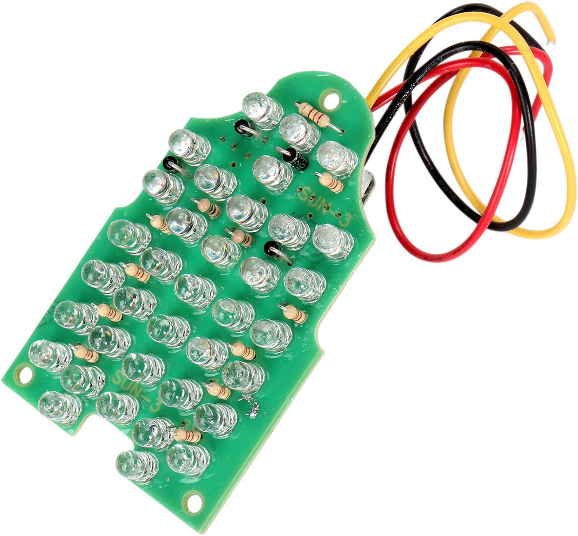 Baklys, Taillight Led-Board Tombstone For 20100562 — Drag Specialties L24-0425LED-A