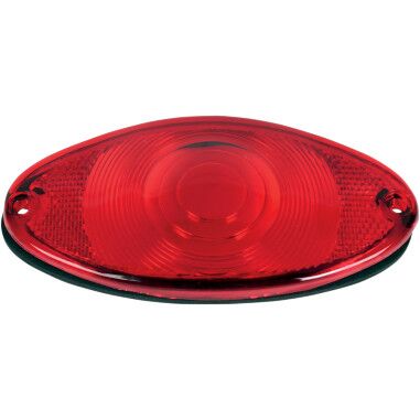 Baklys, Replacement Lens For Cat-Eye Taillight — Drag Specialties 12-0042E-RL