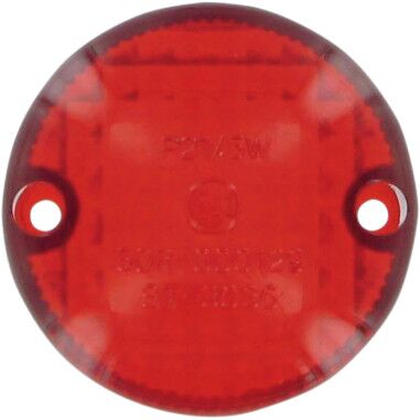 Baklys, Replacement Red Lens For Part #2010-1250 — Drag Specialties 12-6015-LE