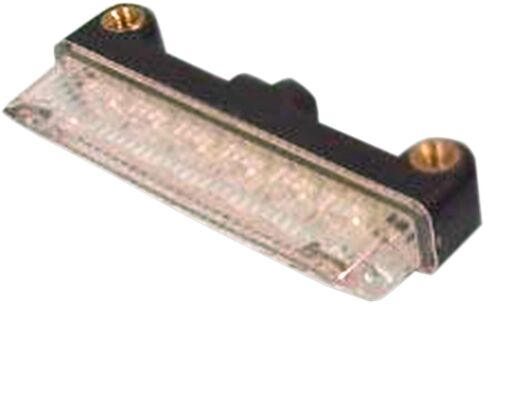 Baklys, LED Tail Light / Clear Lens / Black — Parts Europe 20101313