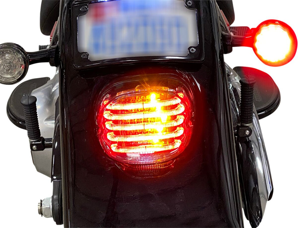 Baklys til Harley-Davidson — Custom Dynamics PB-TL-INT-BW-S