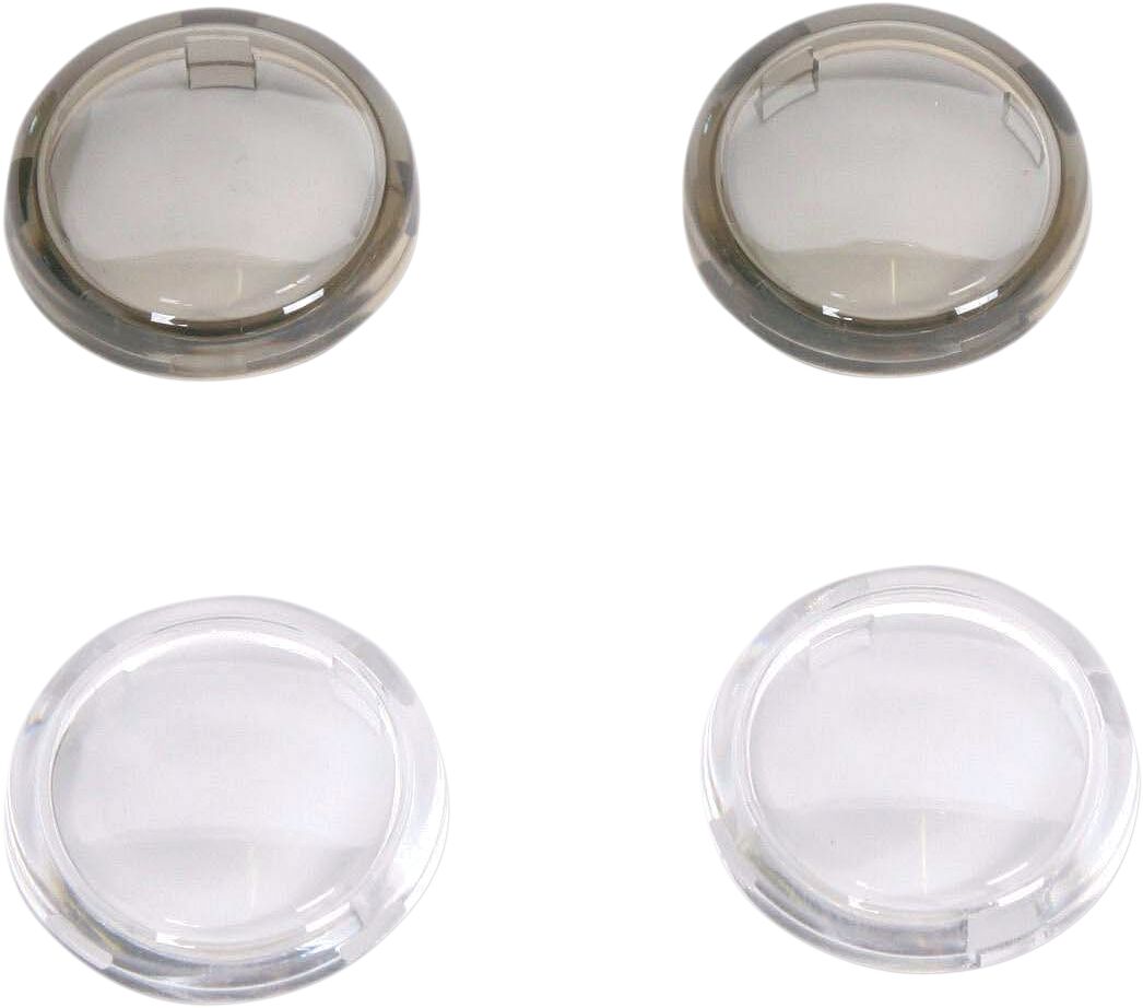 Ekstralys, Replacement Lens CLEAR/SMOKE Mini-Deuce — Drag Specialties 20-6390-C/M