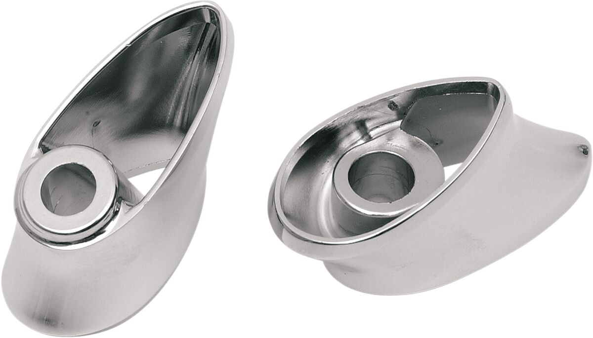 Blinklys, Turn Signal Mounting Bracket Chrome — Drag Specialties 20-6578-B