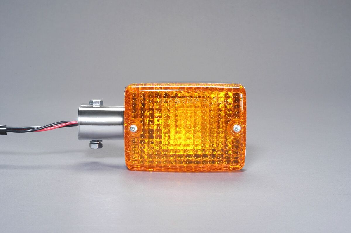 Blinklys, Turn Signal E-Mark Amber — K&S Technologies 27-4085