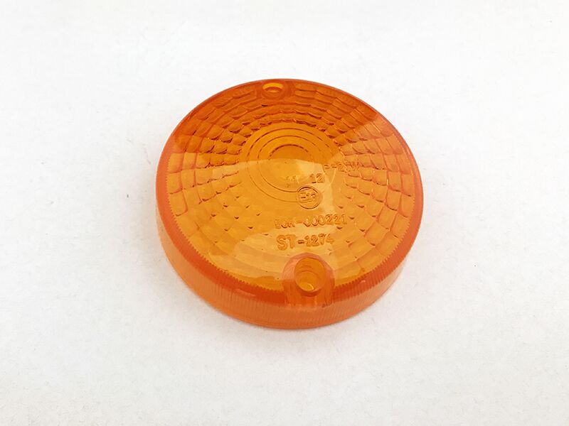 Blinklys, Turn Signal Lens E-Mark Oem Replacement Amber — K&S Technologies 27-3010