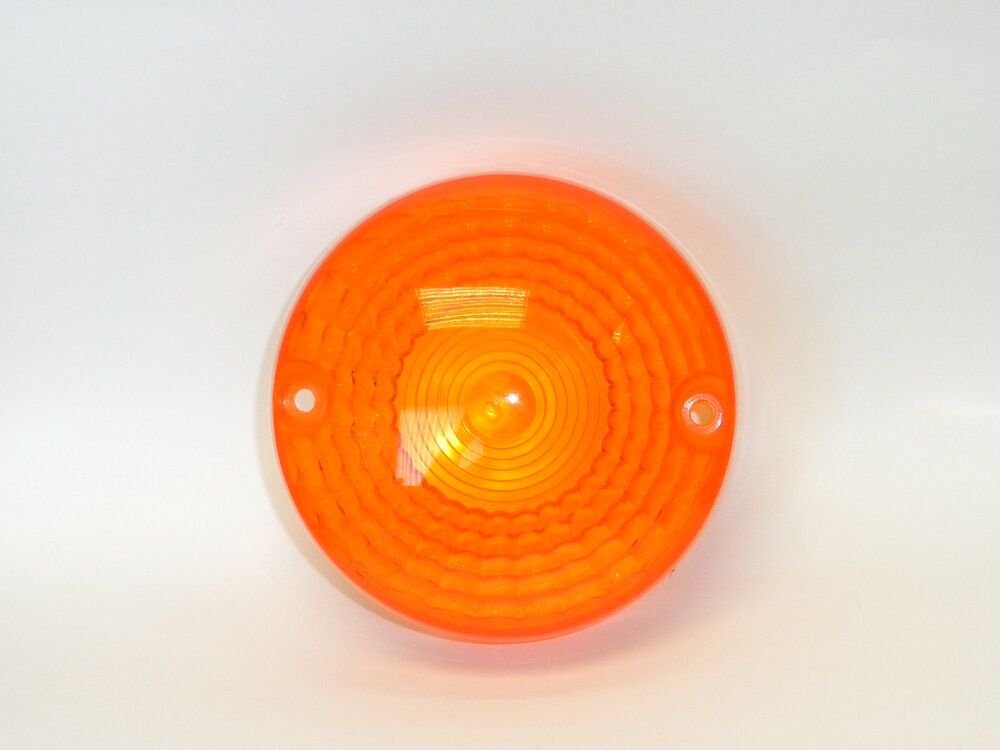 Blinklys, Turn Signal Lens E-Mark Oem Replacement Amber — K&S Technologies 27-3040
