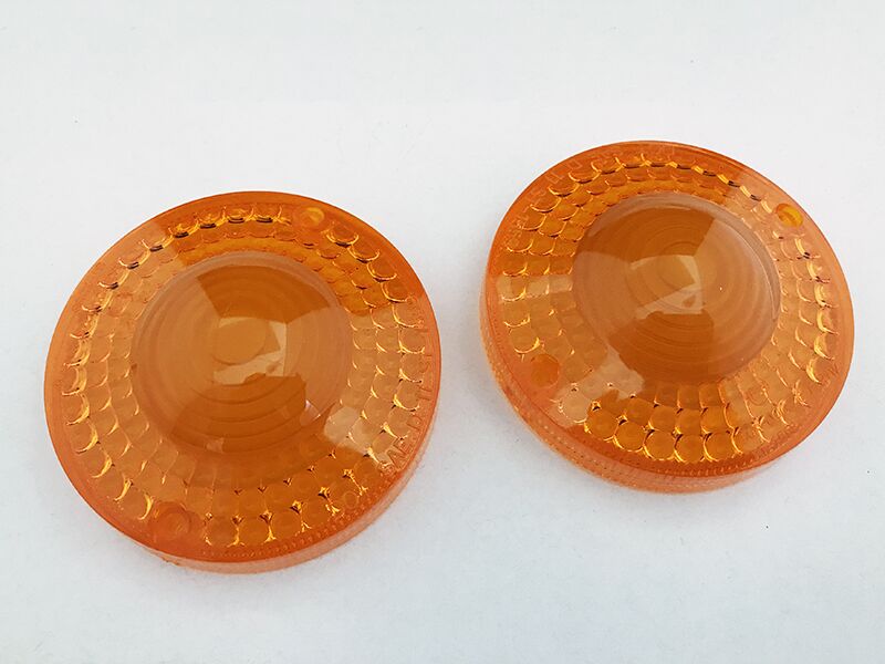 Blinklys, Turn Signal Lens E-Mark Oem Replacement Amber — K&S Technologies 27-4010