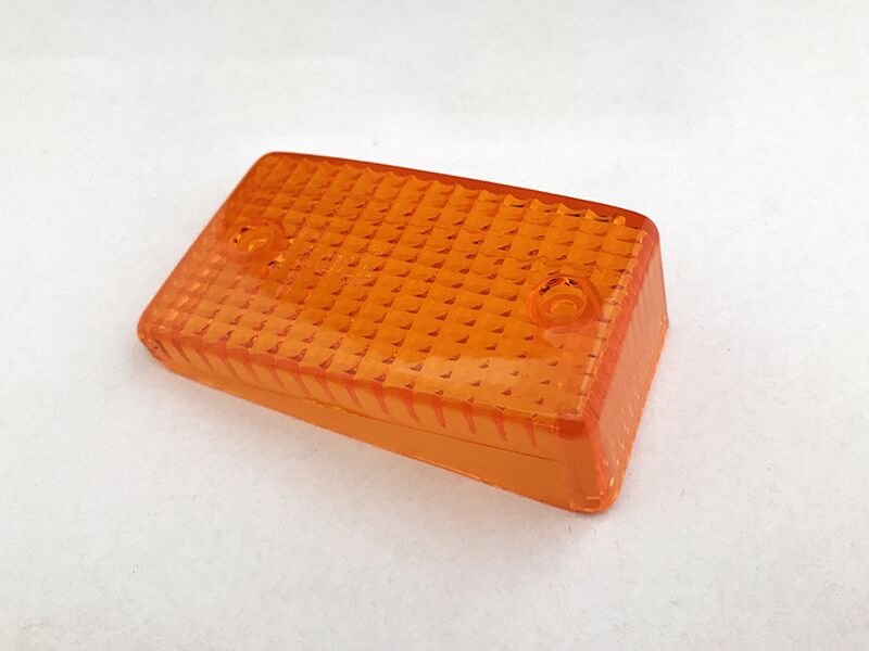 Blinklys, Turn Signal Lens E-Mark Oem Replacement Amber — K&S Technologies 27-4050
