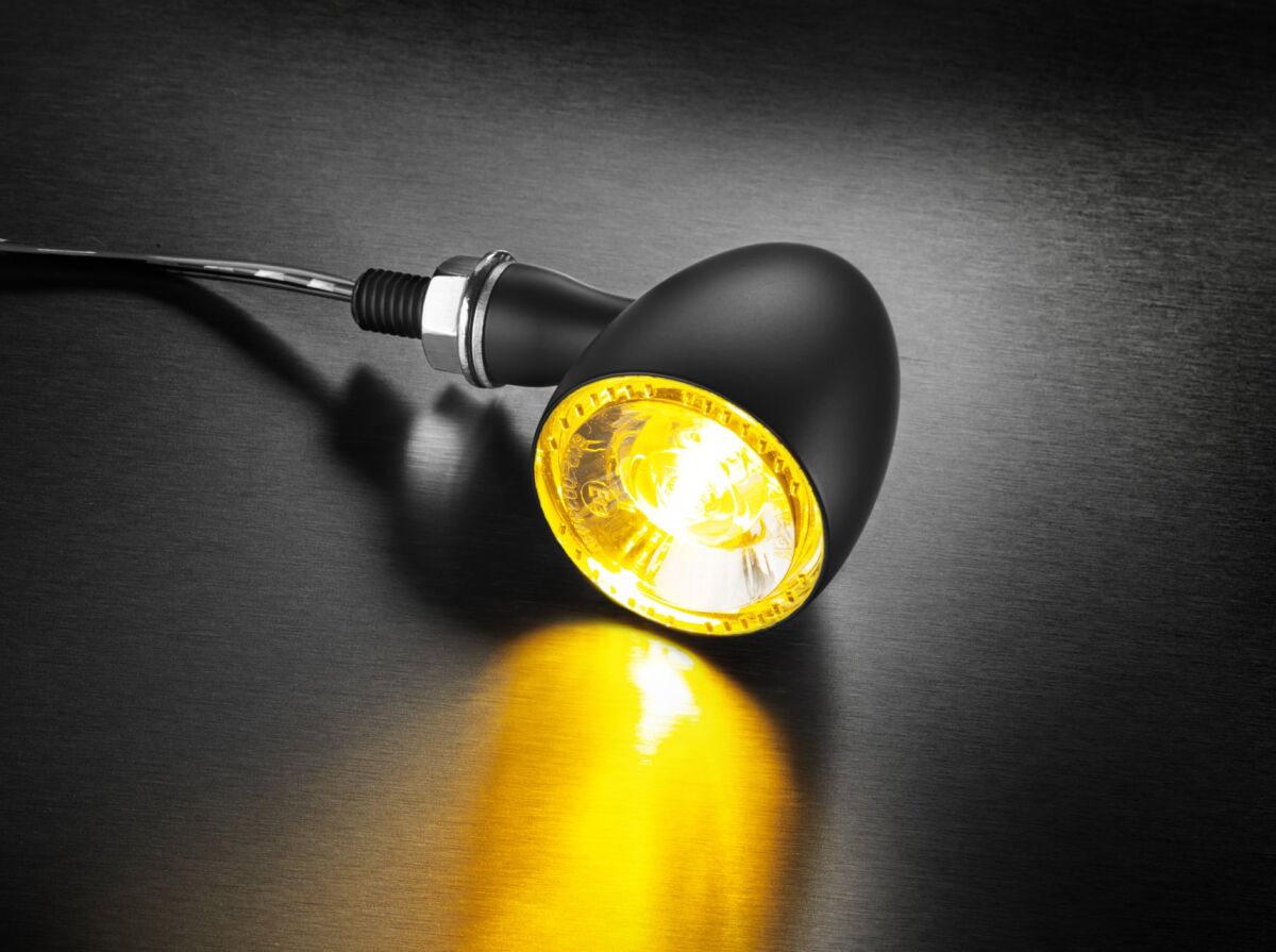 Blinklys, Bullet 1000 PL LED TURN/POSITION Light Black — Kellermann 181.200