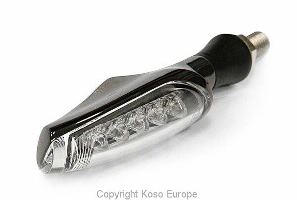 Blinklys, Turn Signal LED Unlimited Black — Koso North America HE015KI0
