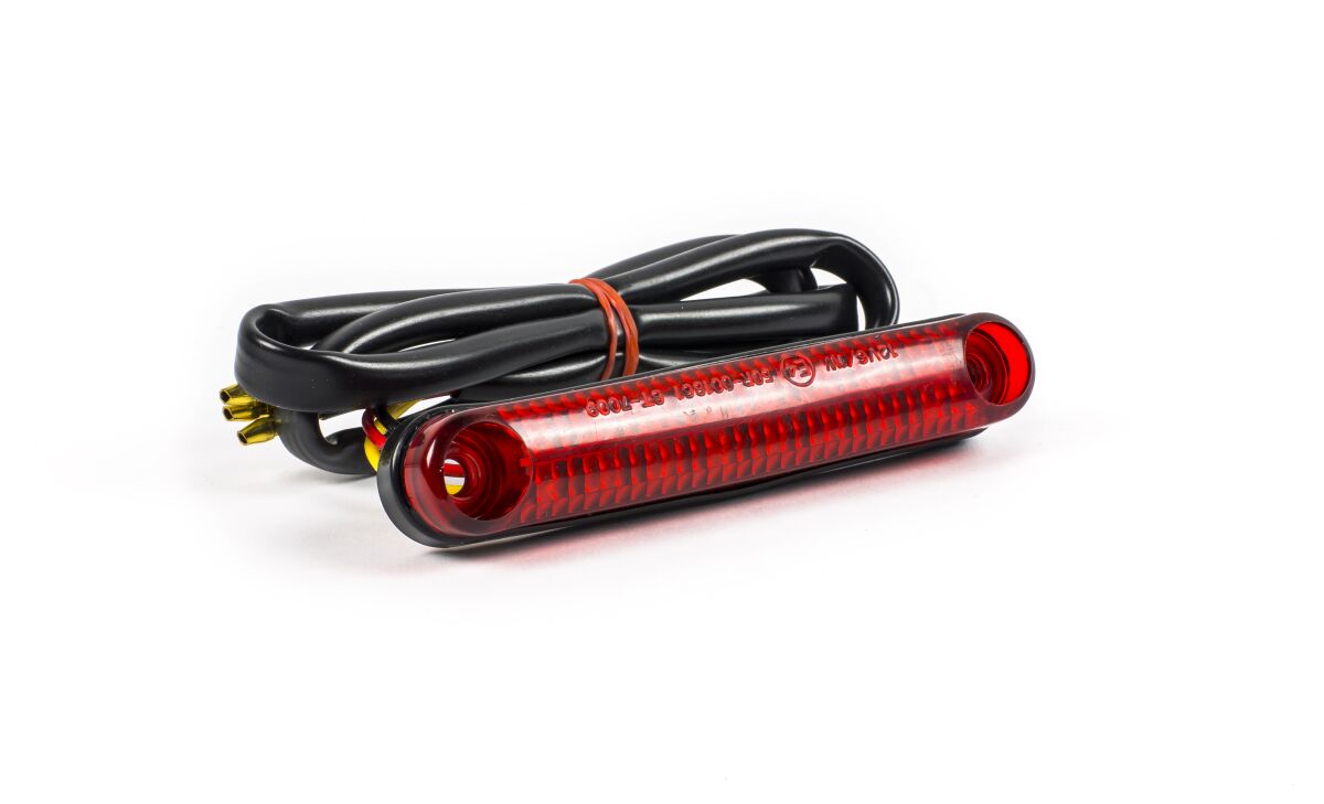 Blinklys, LED Tail Light / Red Lens / Transparent — Parts Europe 20201359