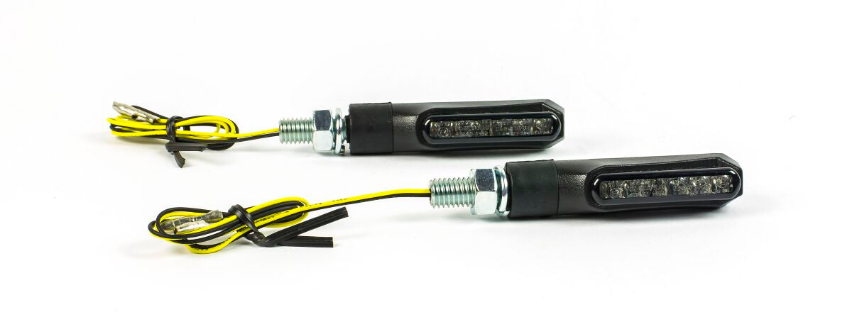 Blinklys, LED Smoke - Lens Turn Signal / ABS / Black — Parts Europe 20201366
