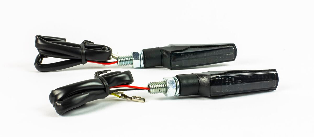 Blinklys, LED Smoke - Lens Turn Signal / ABS / Black — Parts Europe 20201384