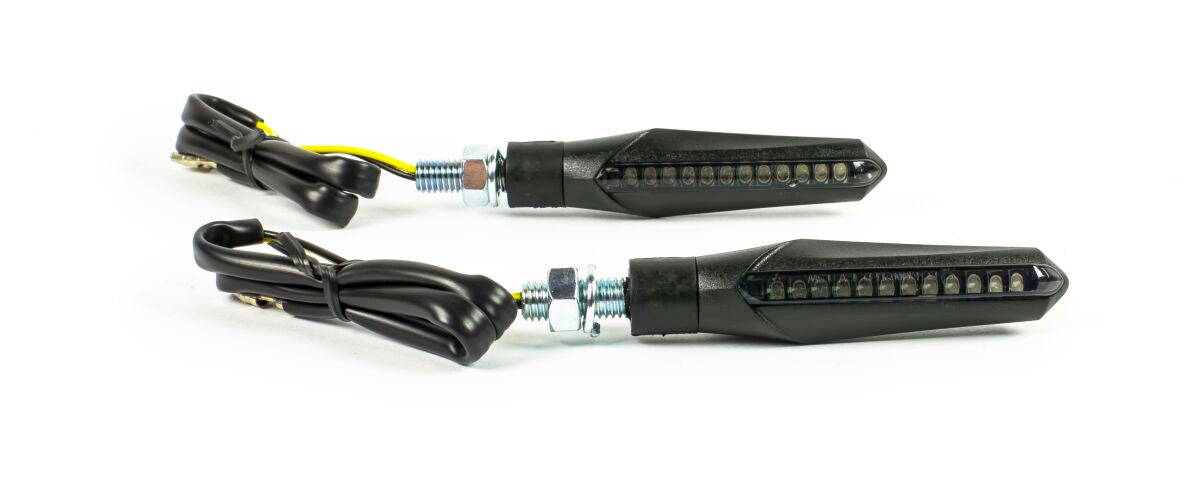 Blinklys, LED Running Light Smoke - Lens Turn Signal / ABS / Black — Parts Europe 20201387