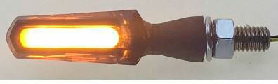Blinklys, Cob-Led Smoke - Lens Turn Signal / Zinc Alloy / Black — Parts Europe 20201389
