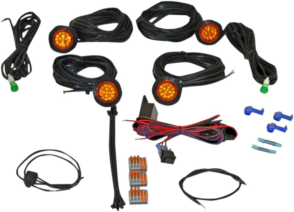 Blinklys, UTV Front And Rear Turn Signal — Custom Dynamics CD-UTV-TS-KIT