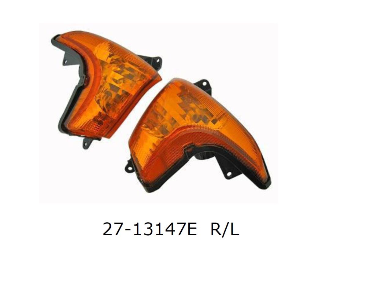 Blinklys, Turn Signal Hon FR Amber Left — K&S Technologies 27-13147E  L