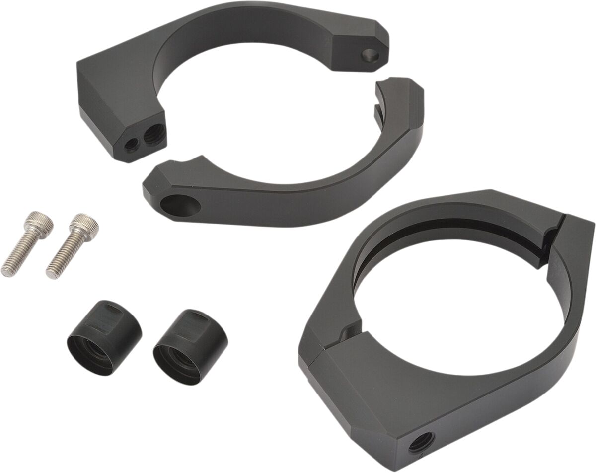 Blinklys, Aluminium Fork Clamp Set 59MM — Daytona 89864