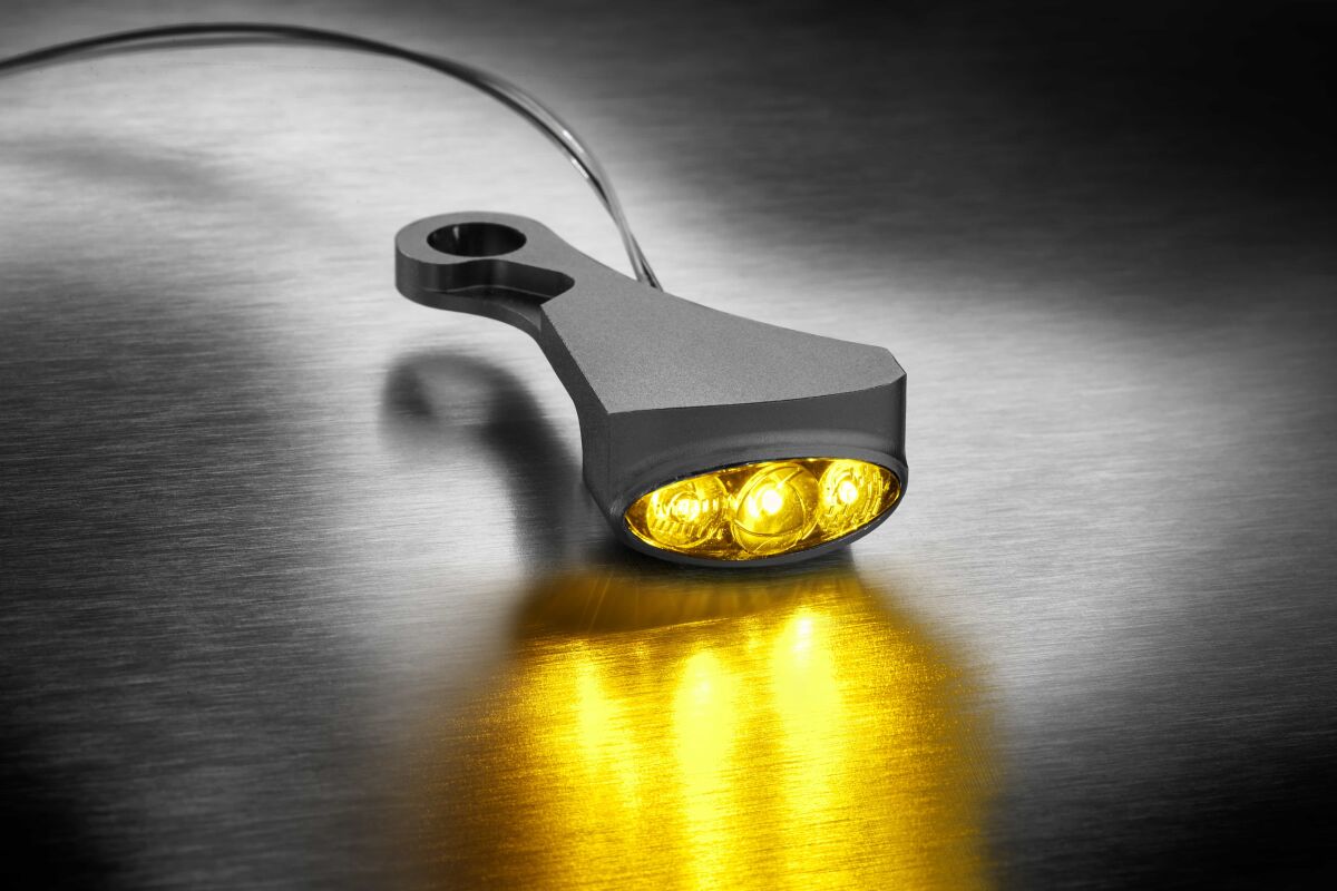 Blinklys, Indicator LED LH Dash M HD Softail til Harley-Davidson — Kellermann 188.110