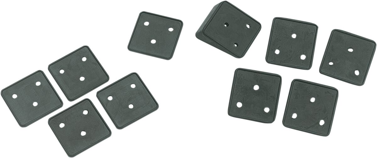 Skiltholder og skiltlys, License Plate Mounting Gasket Wedge — Drag Specialties 12-0049-RW