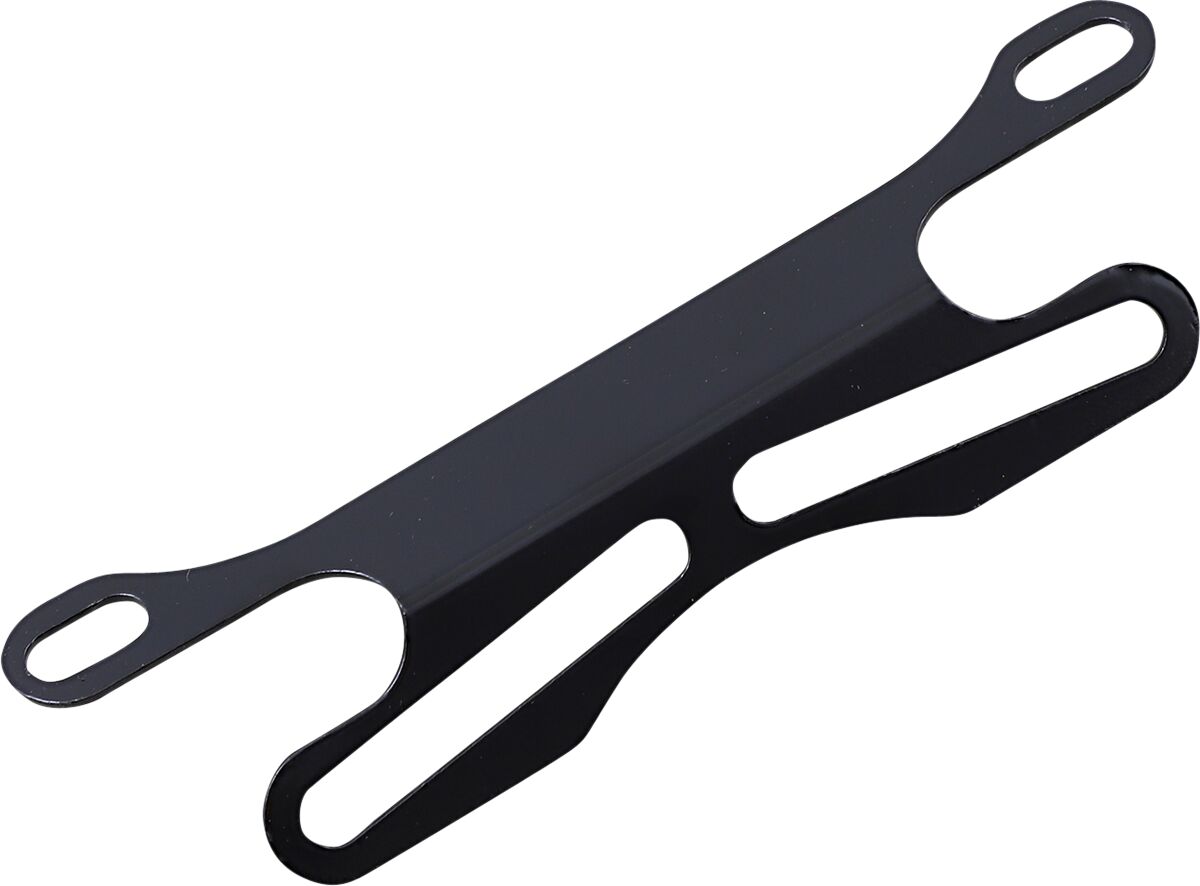 Skiltholder og skiltlys, License Plate Bracket Black — PSR 00-00164-02