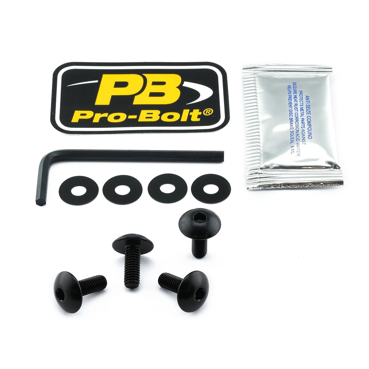 Skiltholder og skiltlys til KTM — Pro Bolt NPLATE30BK