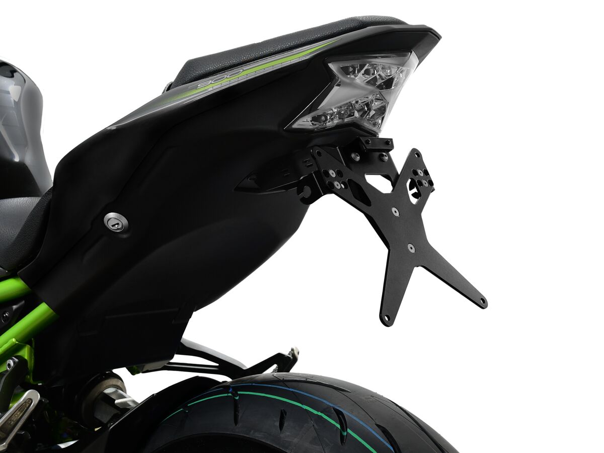 Skiltholder og skiltlys til Kawasaki Z 900 ABS — Zieger 20302127