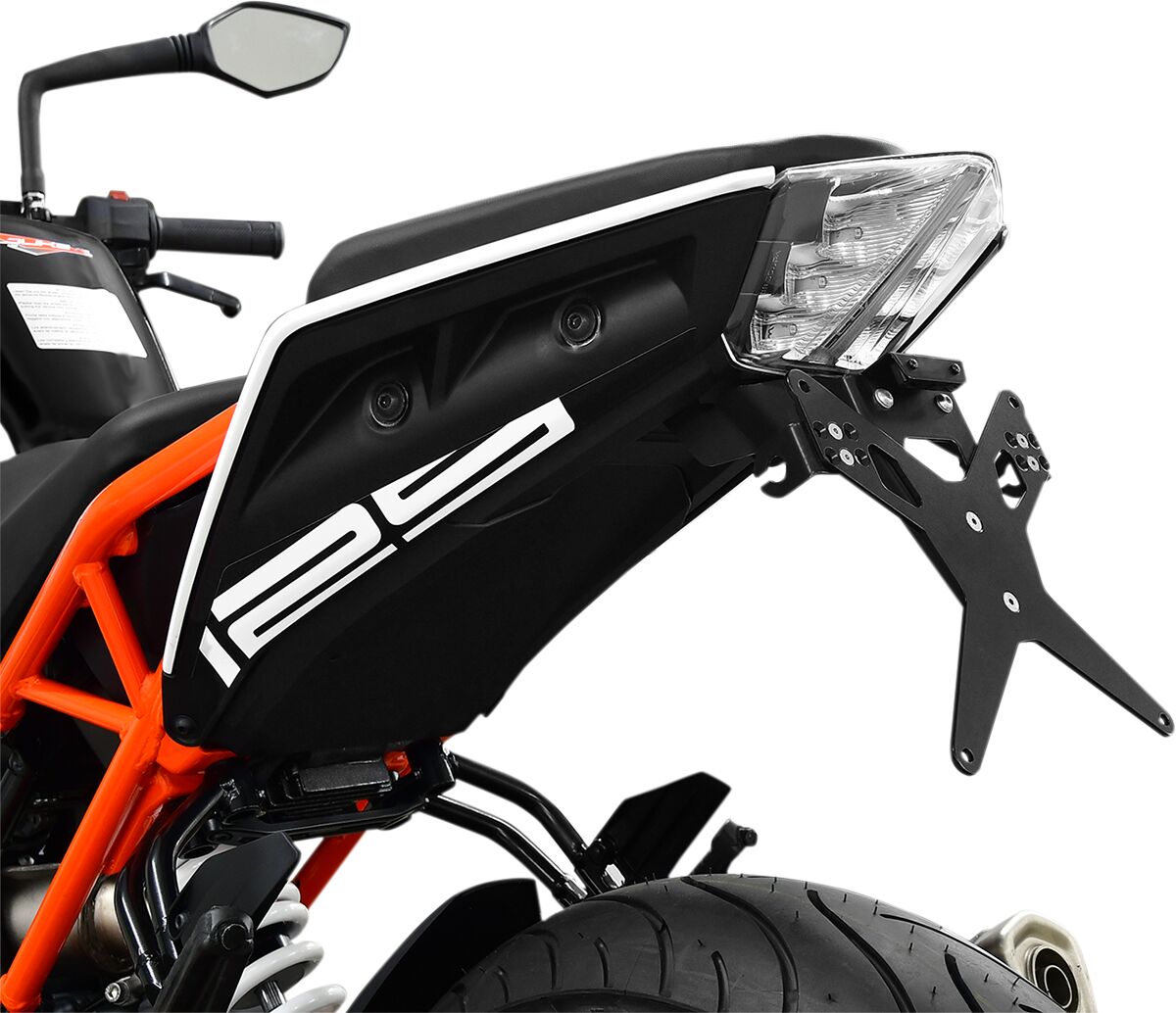 Skiltholder og skiltlys, X-Line Lcs Plate Holder Ktm 12 til KTM DUKE 125 ABS — Zieger 20302128