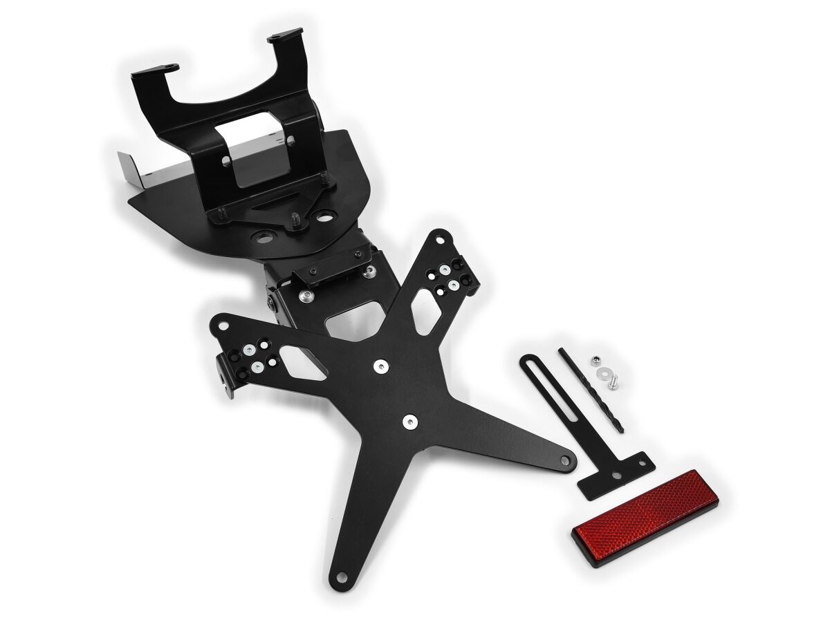 Skiltholder og skiltlys, X-Line Lcs Plate Holder Triump til Triumph STREET TRIPLE 675 — Zieger 20302134
